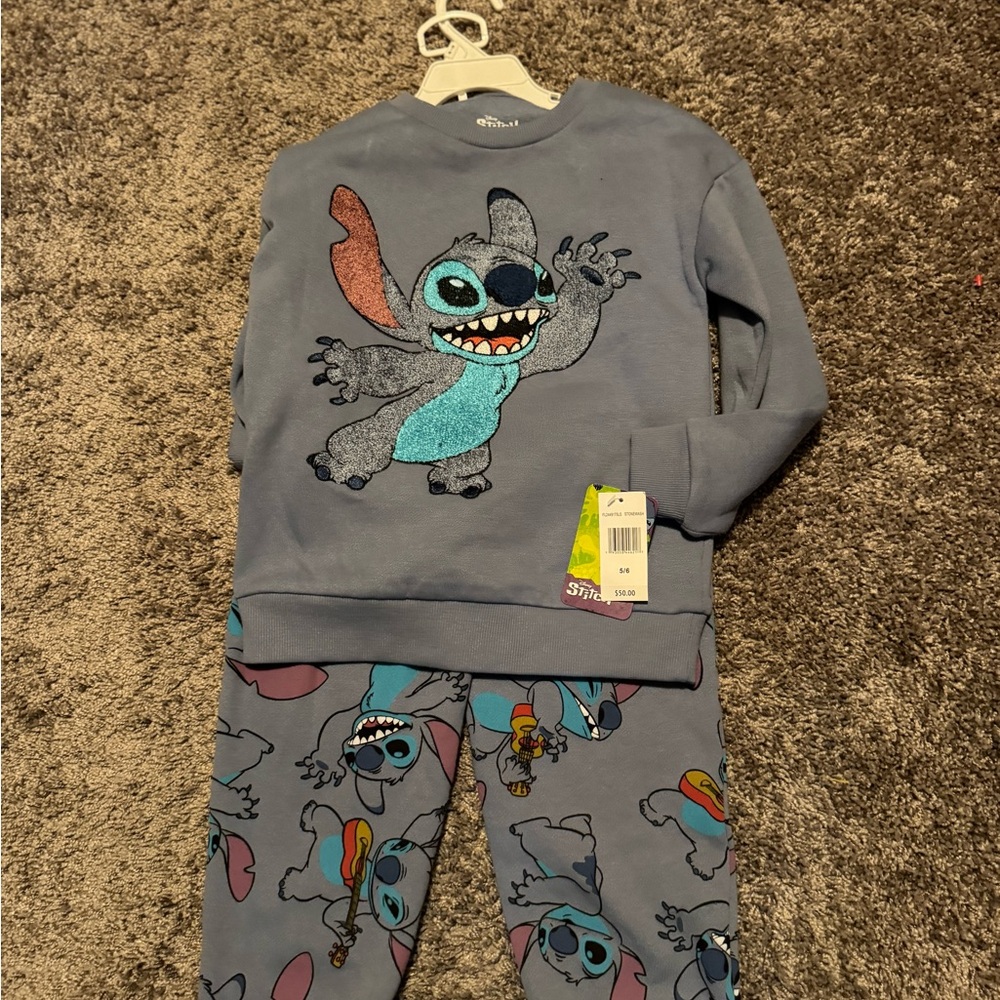 Disney Stitch Set Blue and Gray